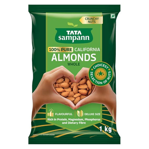 Tata Sampann Pure California Almonds Whole